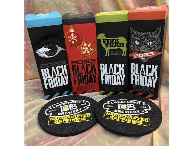 Lakefront Brewery Gift Pack (Beer, Glasses, Coasters & Appetizer)