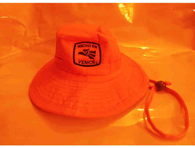 Hecho en Venice Kid Orange Sun Hat