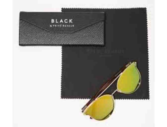 Prive Revaux 'The Posh' Sunglasses - Champagne Gold/ Honey Mirror