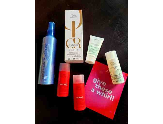 Taline Wilder Haircut at Dino Clark Salon