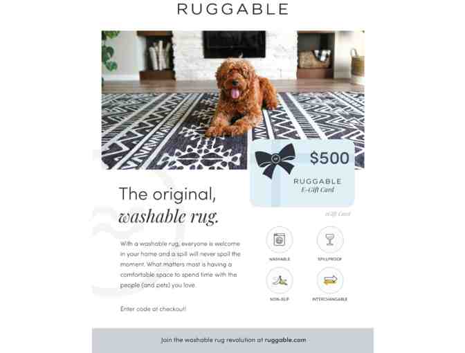 Ruggable - $500 Gift Card