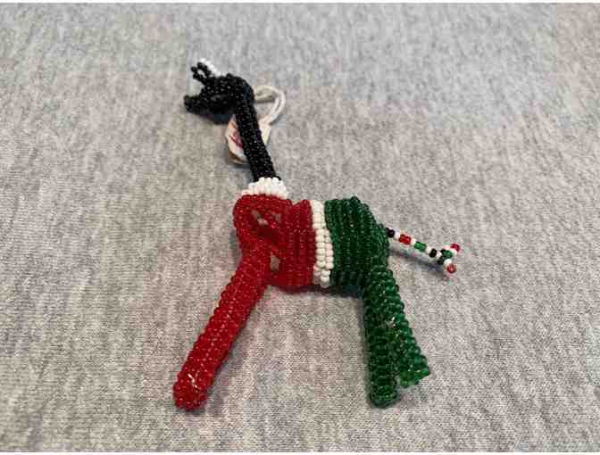 Water For Children Africa - BIG DONOR - Giraffe Pendant & 2 Beaded Giraffes