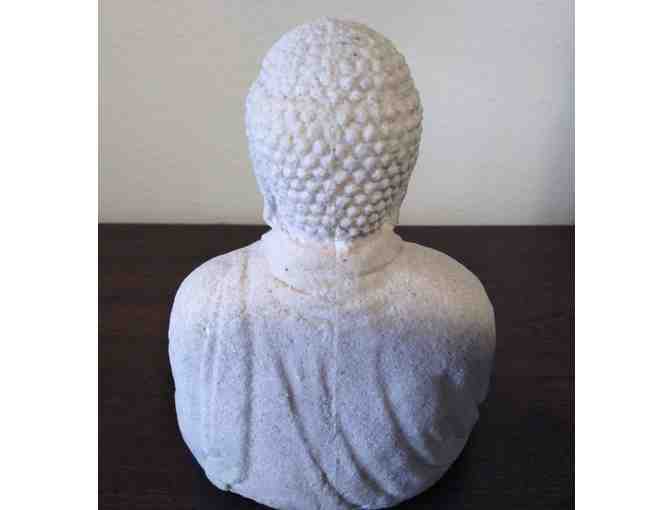 Stone Buddah Candle Holder