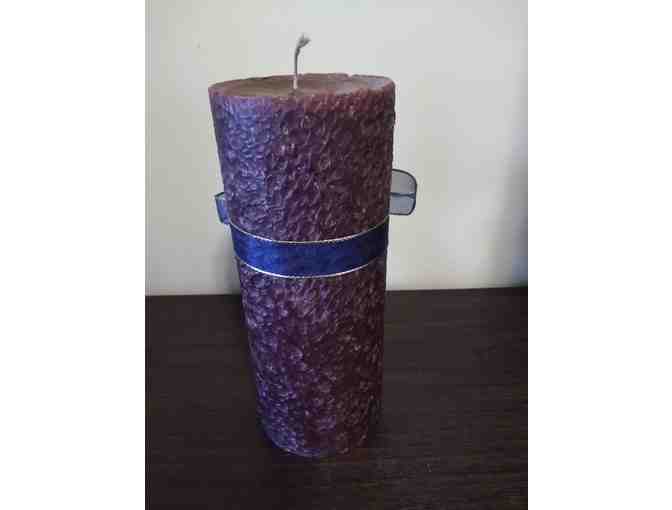 Purple Gift Candle