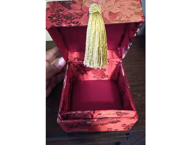 Silk Box With Tassel