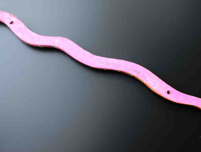 Painted wall mountable Snake