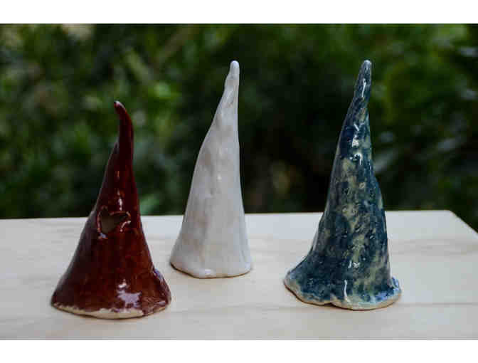 Clay Cone Tree, white