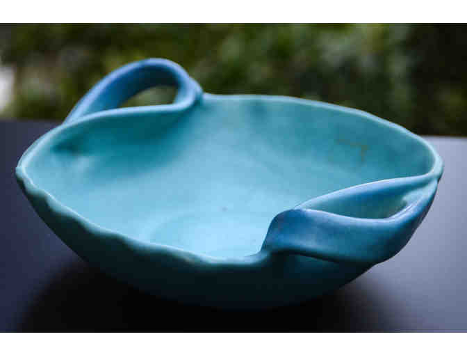 Vintage Van Briggle shallow bowl