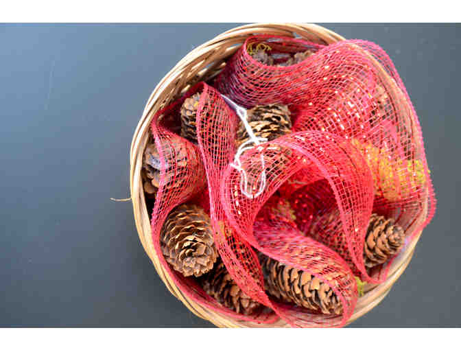 Pinecone basket