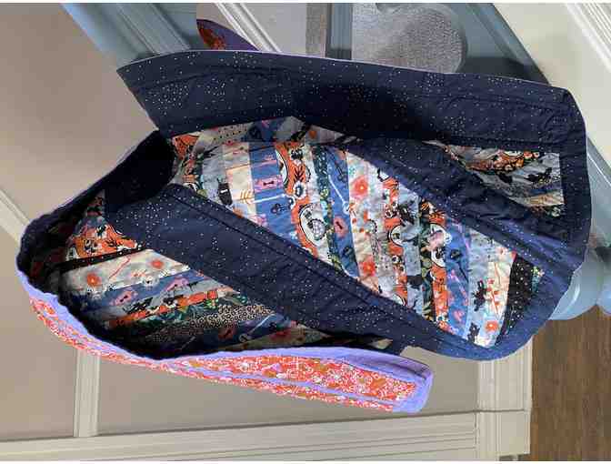 Herringbone Baby Quilt - handmade!