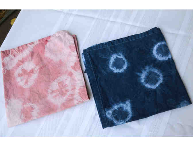 Indigo dyed napkin