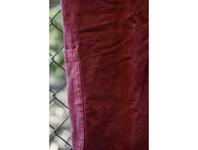 Apron, natural Madder Root dye