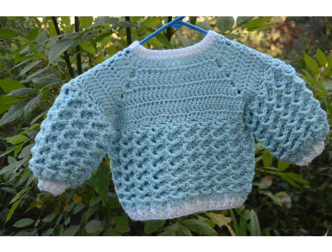 Baby Coat Green with long sleeves