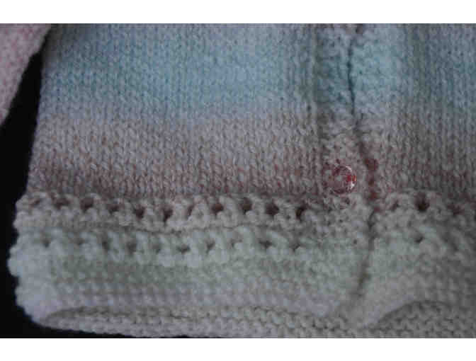 Small raglan sleeved pink ombre jacket