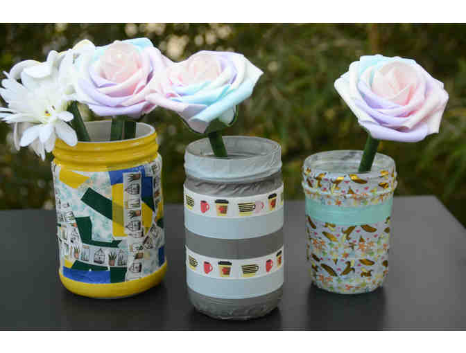 Washi Tape Pencil Holders