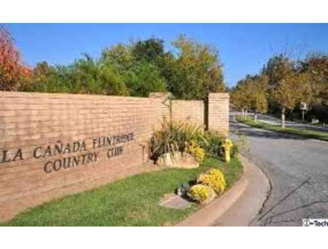 Golf - 1 round at La Canada Flintridge Country Club