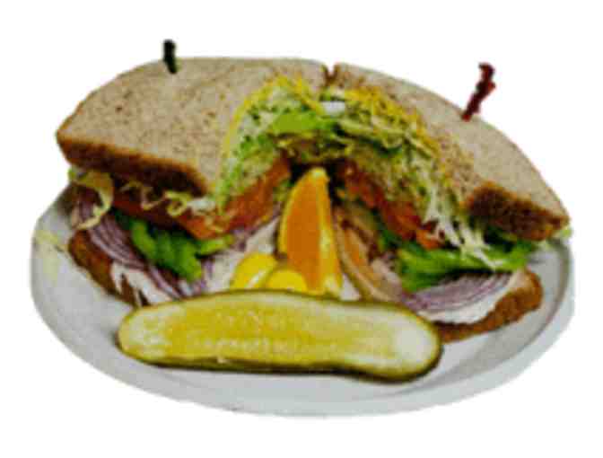 Pasadena Sandwich Company Gift Certficate for lunch for 2
