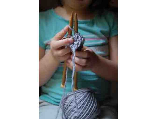Knitting or Weaving Class with Waverly Teacher, Brittany