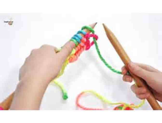 Knitting or Weaving Class with Waverly Teacher, Brittany