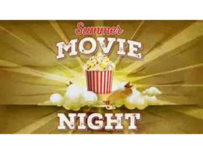 Outdoor Summer Movie Night at Waverly with Waverly Teachers, Oonagh and Maria