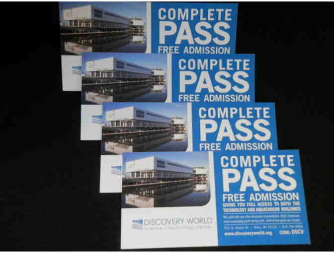 4 passes to Discovery World