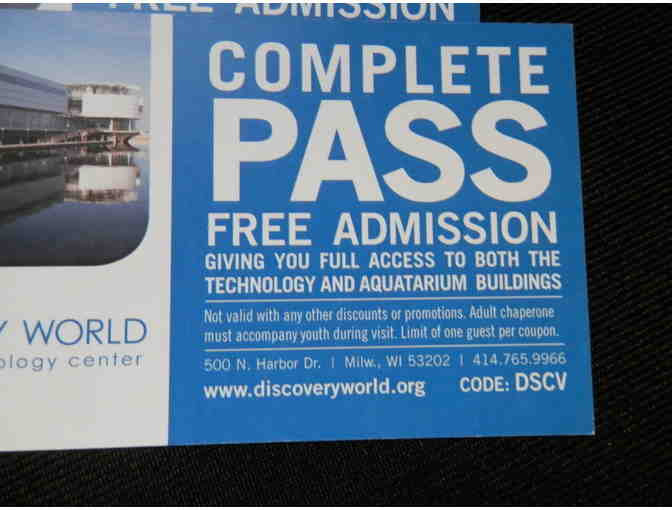 4 passes to Discovery World