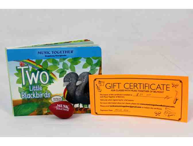 Music Together of Belmont Gift Certificate Toward a Musical Party