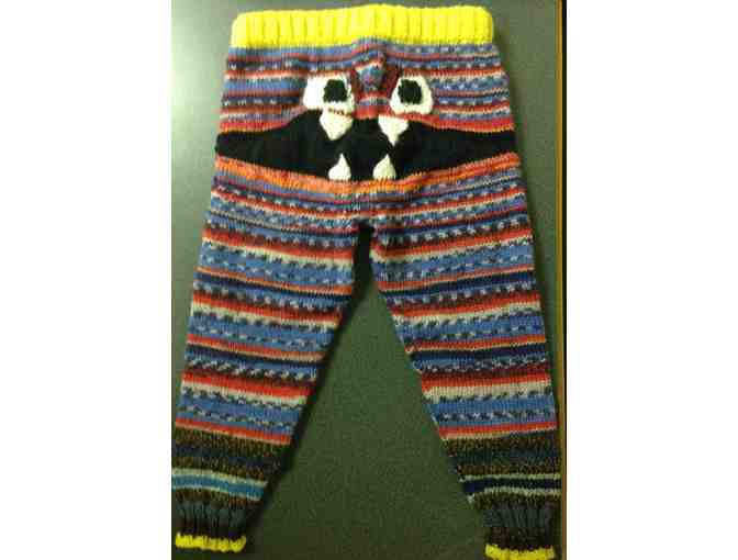 Hand-Knitted 'Monster' Pants
