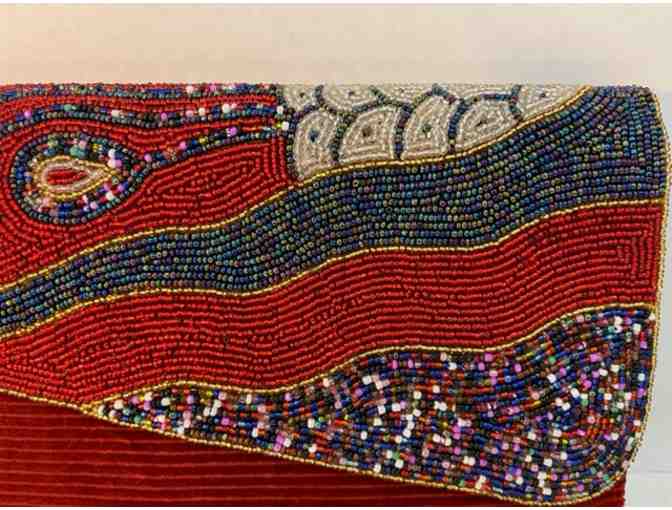 Handbag - Beaded Clutch