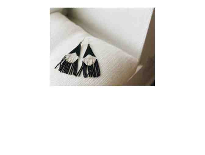 Handmade Beaded Earrings from Guatemala