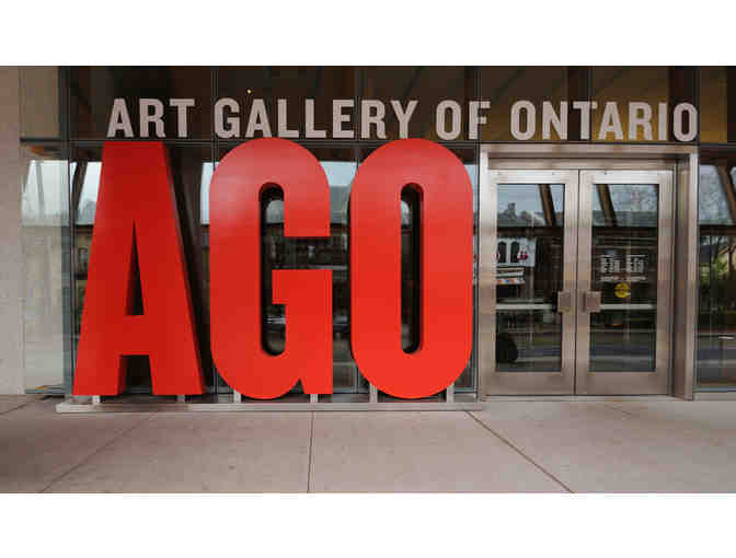 AGO - Art Gallery of Ontario gift certificate