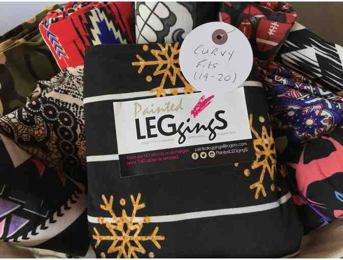 Painted Leggings Gift Basket (Curvy)