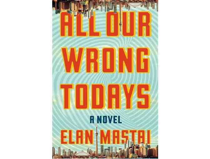 Book by Elan Mastai with Gourmet Charcuterie Board