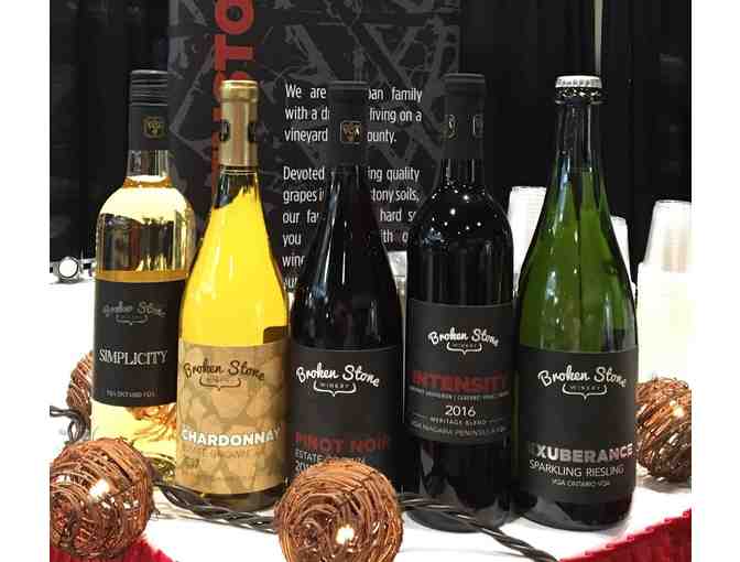 Winemaker's Tour and Cheese Pairing at Broken Stone Winery for Four (4)