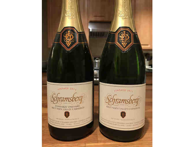 Two Bottles of Schramsberg Champagne