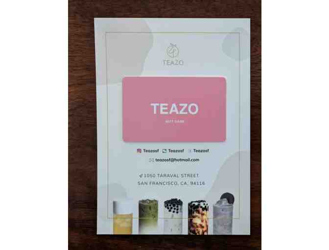 Teazo on Taraval: $25 Gift Card