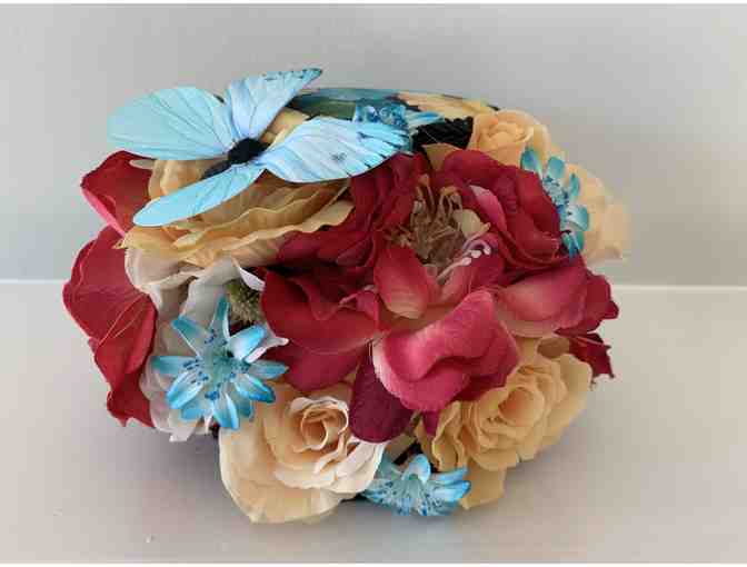 Butterfly Garden Mini Top Hat