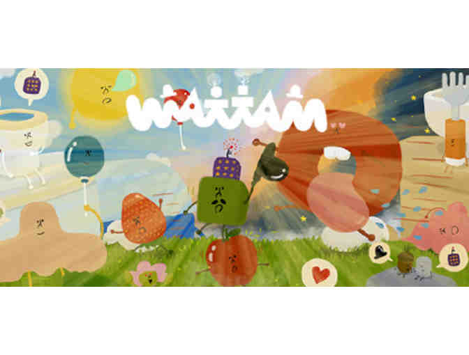 Wattam by Keita Takahashi: Autographed PS4 Game