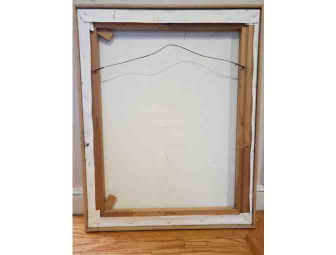 Geisha: Oil Painting on Canvas