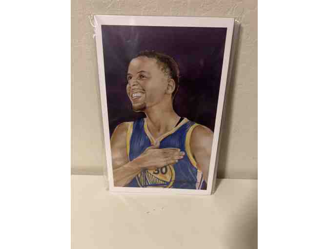 Warriors Basketball: 3 Tickets for Friday, March 31 & Stephen Curry Poster