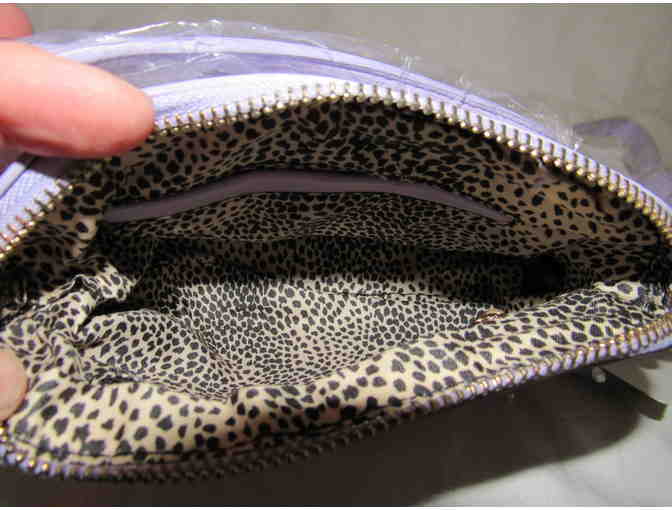 Lilac Tianna Quilted Crossbody Bag & Card Holder