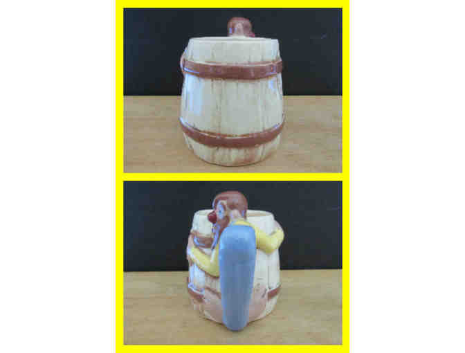 Cartoonish-Character Handle on Child's Mug