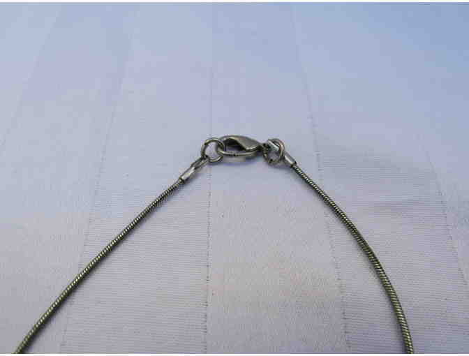 Dog Themed Silver Necklace