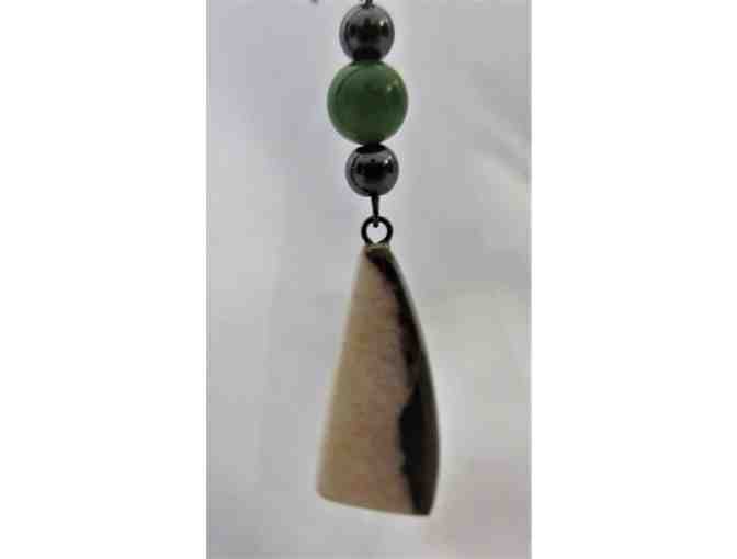 Stone Drop Earrings