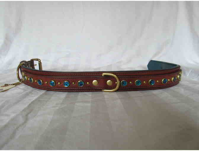 Dog Collar by California Collars Company - Brown