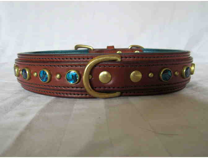 Dog Collar by California Collars Company - Brown
