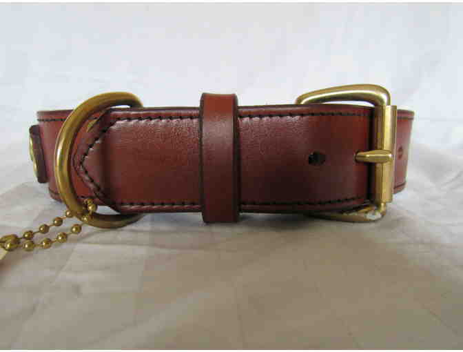 Dog Collar by California Collars Company - Brown