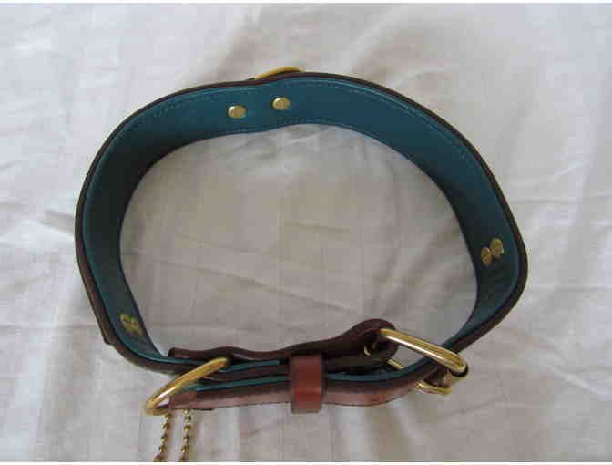 Dog Collar by California Collars Company - Brown