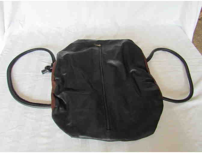 Black Leather Purse