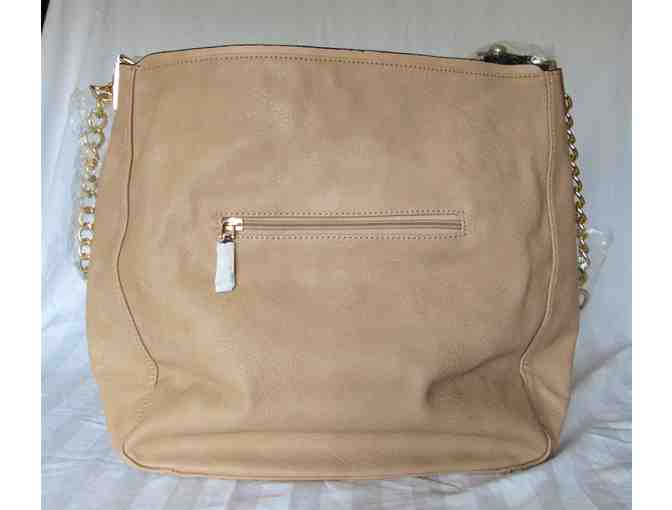 Apricot Quilted Hobo from the MKF Collection by Mia K. Farrow